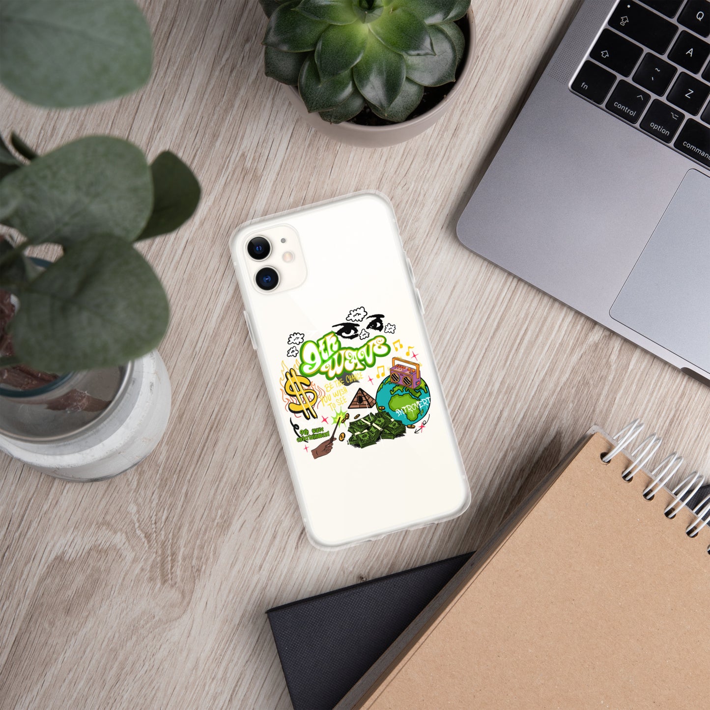 Ninth Wave Clear Case for iPhone®