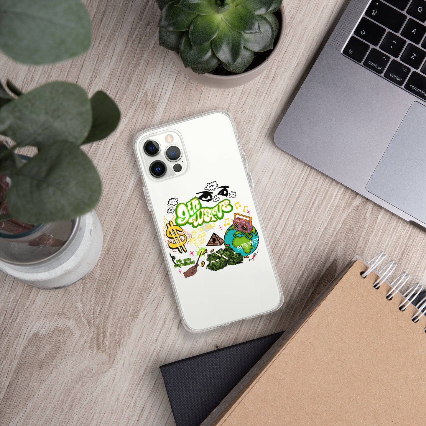 Ninth Wave Clear Case for iPhone®