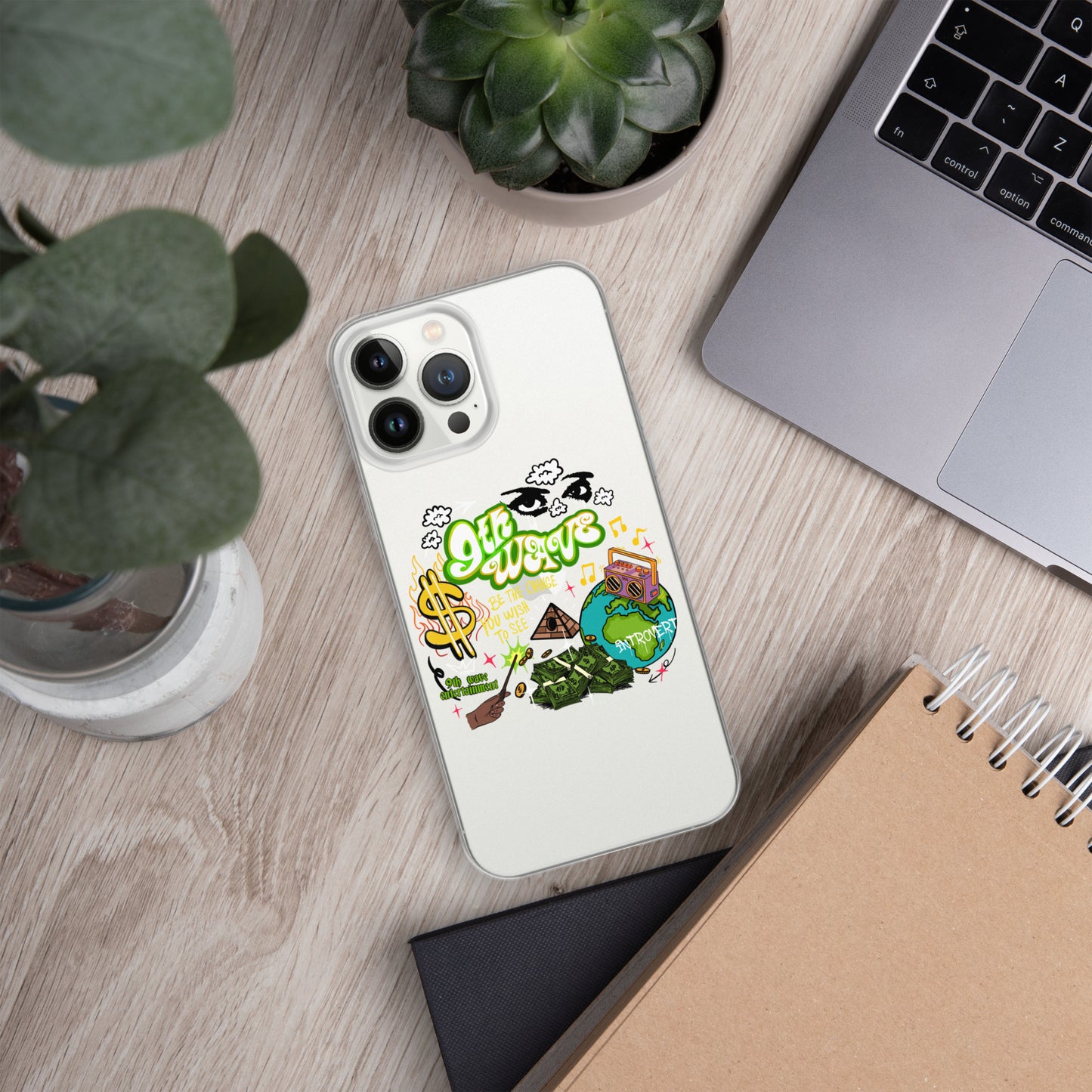 Ninth Wave Clear Case for iPhone®