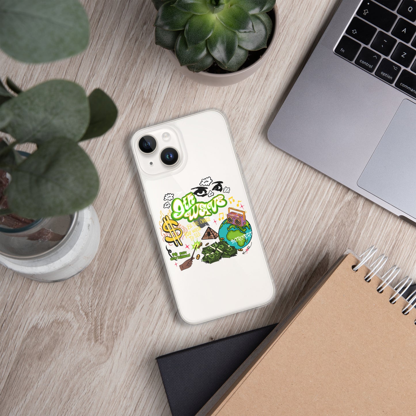Ninth Wave Clear Case for iPhone®