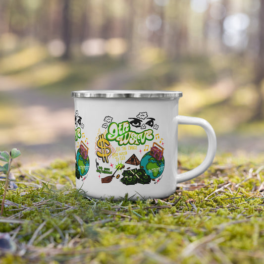 Ninth Wave Enamel Mug