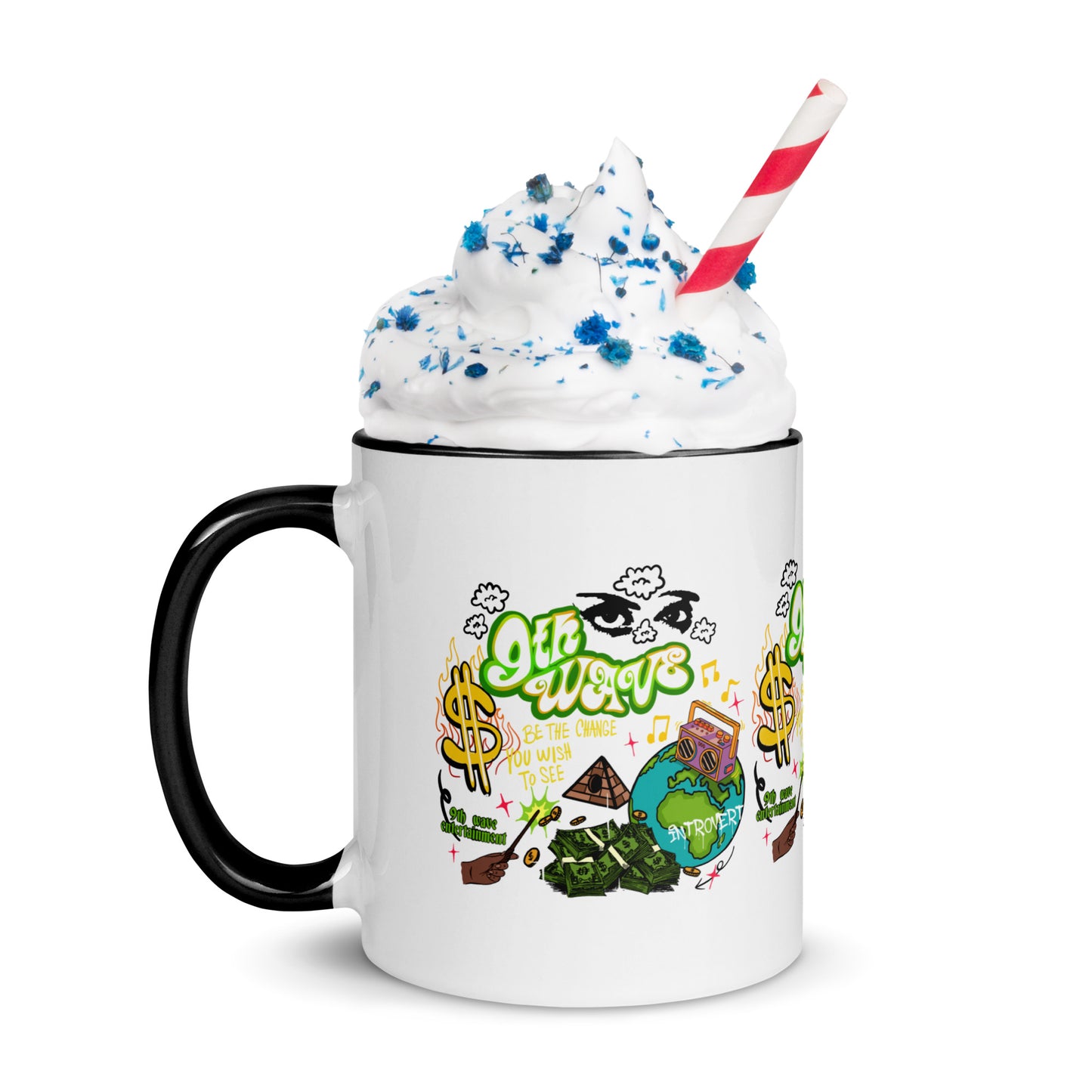 Ninth Wave Mug with Color Inside