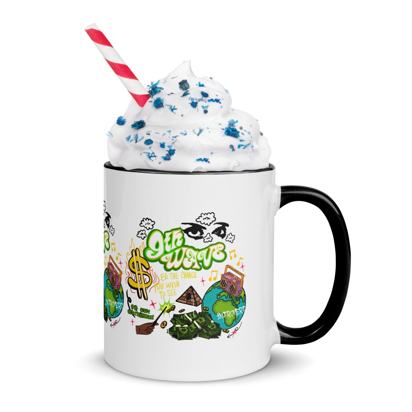 Ninth Wave Mug with Color Inside