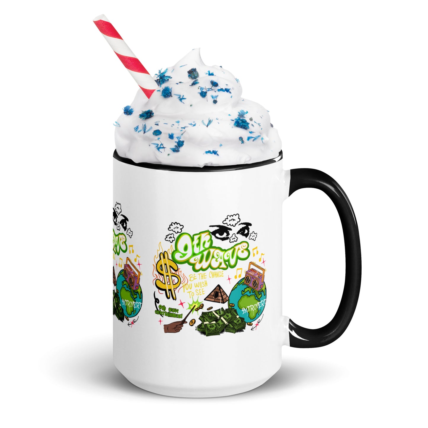 Ninth Wave Mug with Color Inside