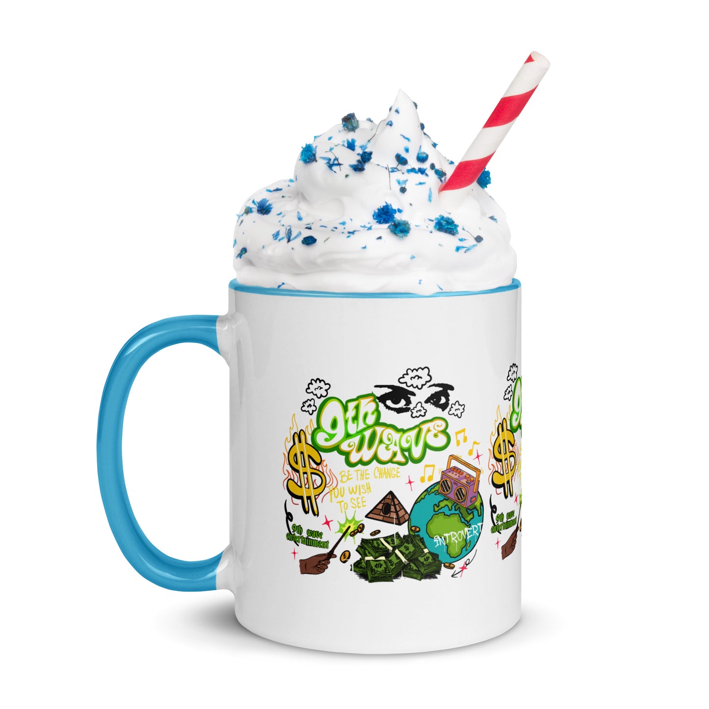 Ninth Wave Mug with Color Inside