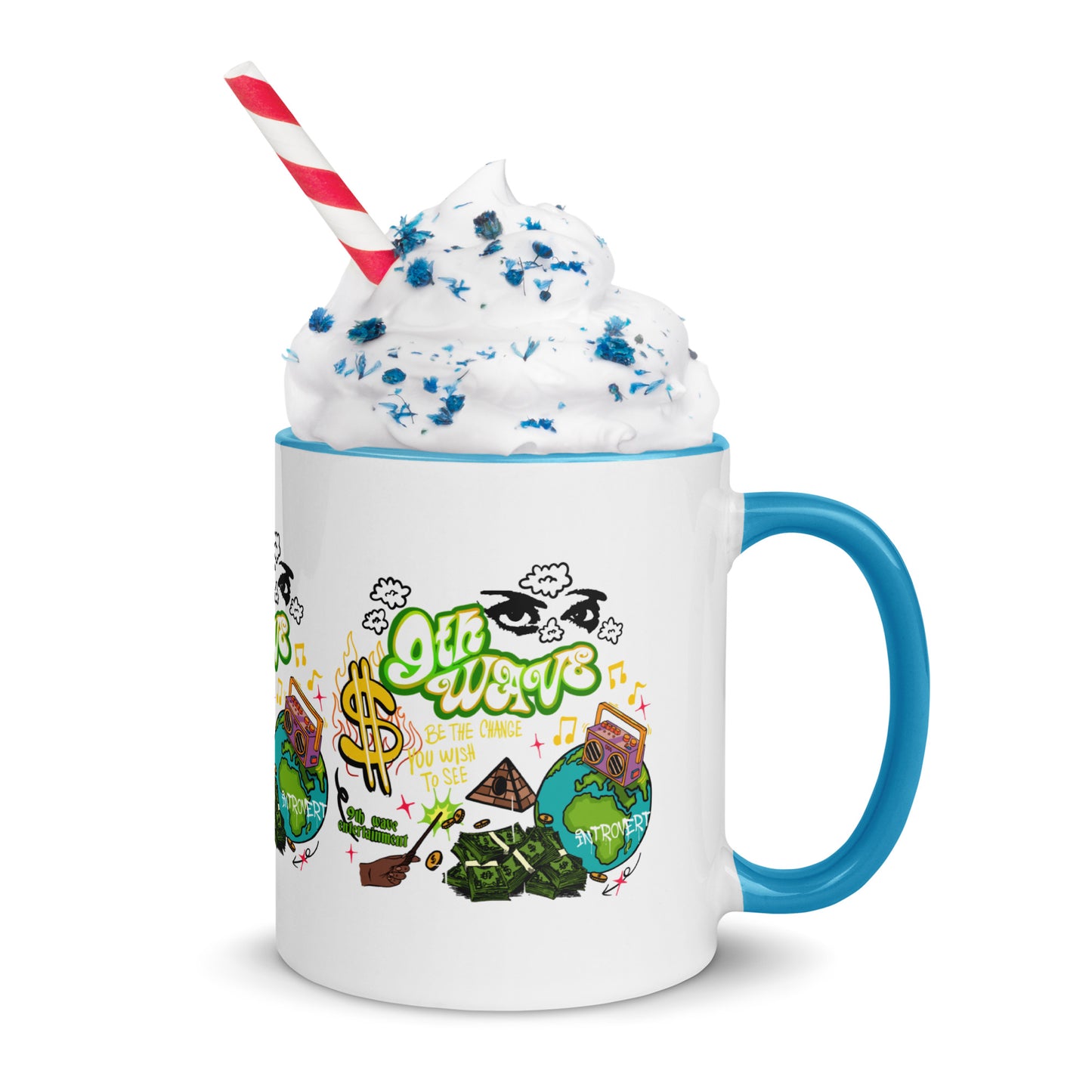 Ninth Wave Mug with Color Inside