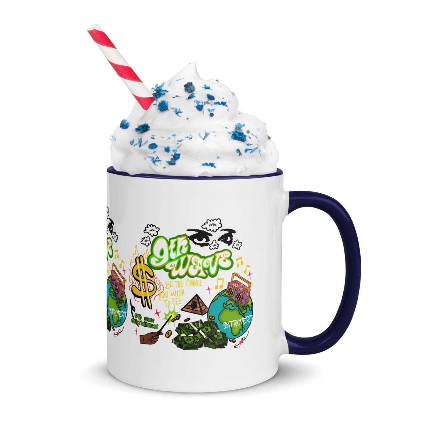Ninth Wave Mug with Color Inside