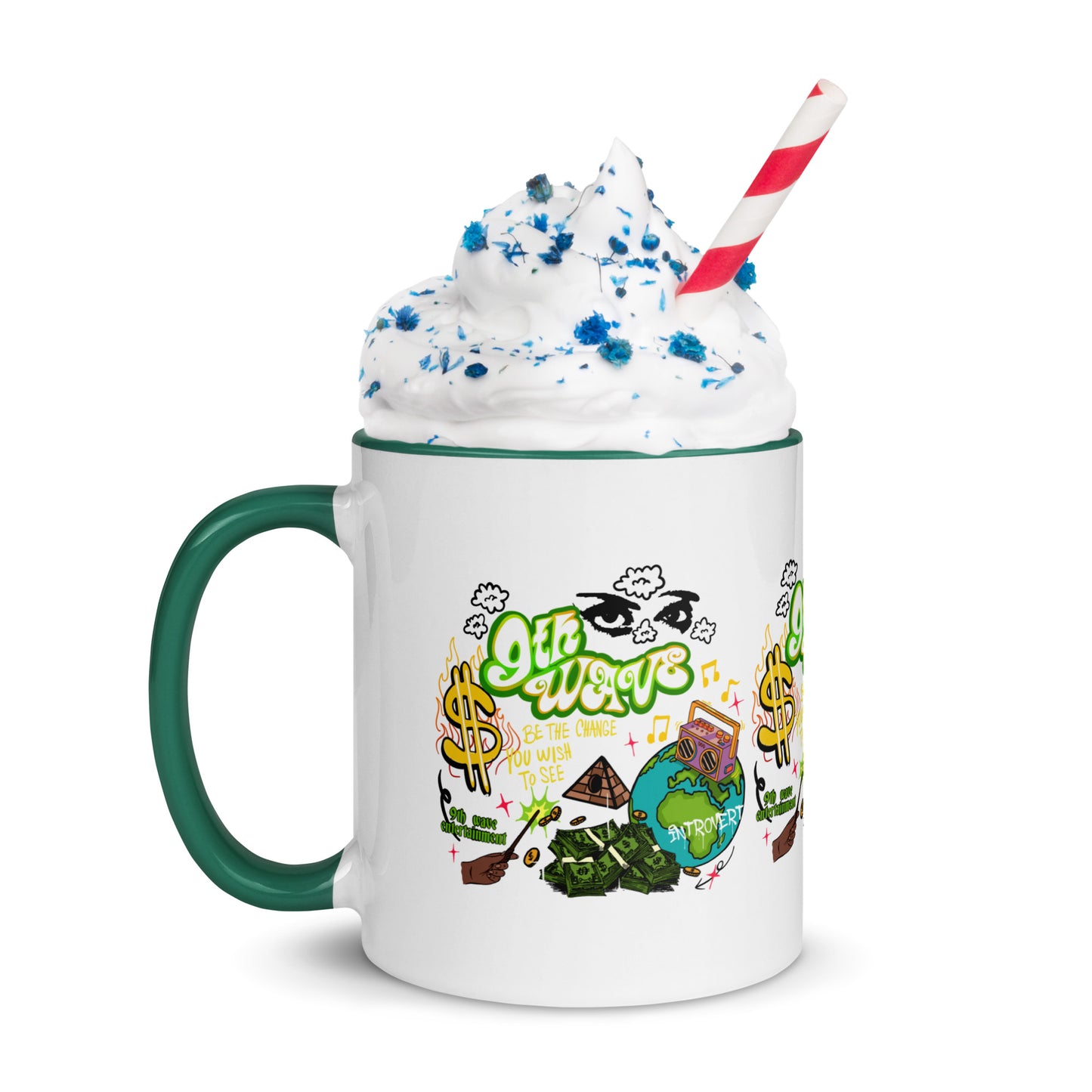 Ninth Wave Mug with Color Inside