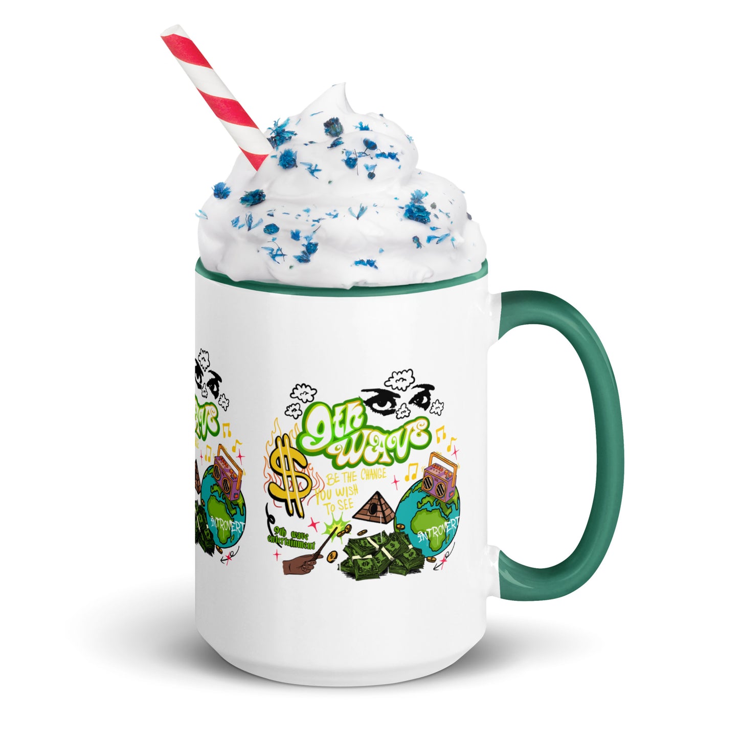 Ninth Wave Mug with Color Inside