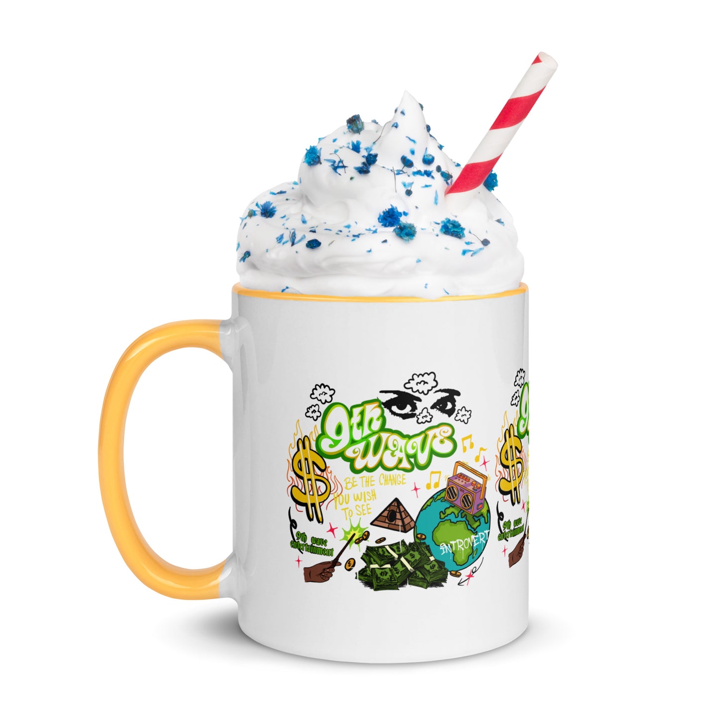 Ninth Wave Mug with Color Inside