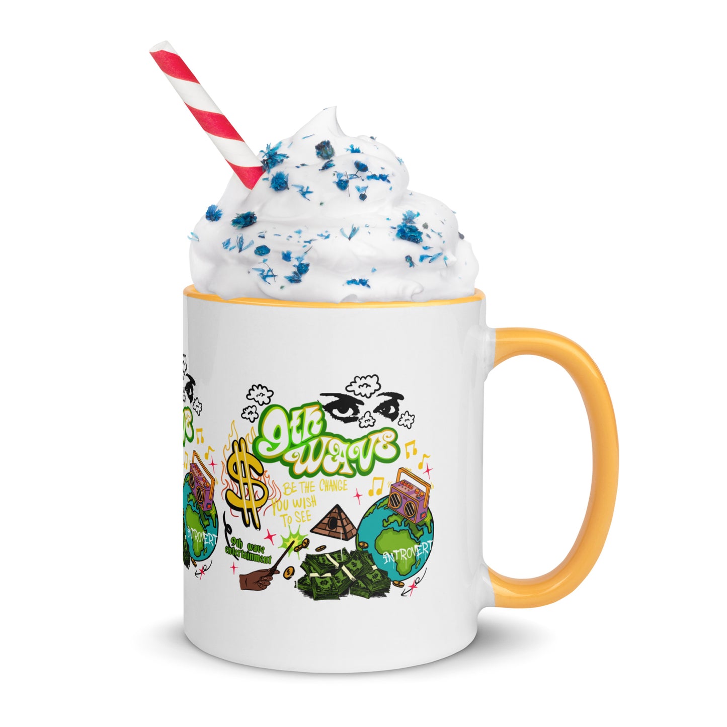 Ninth Wave Mug with Color Inside