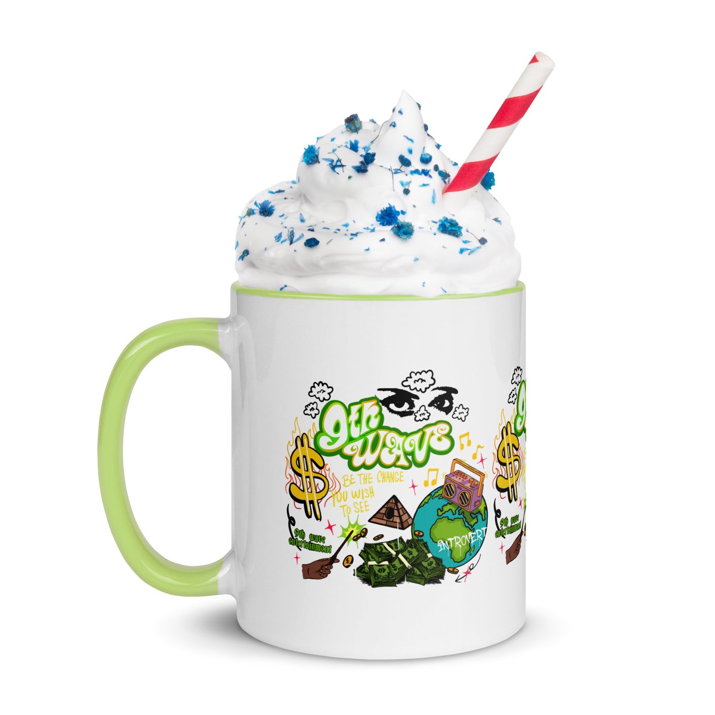 Ninth Wave Mug with Color Inside
