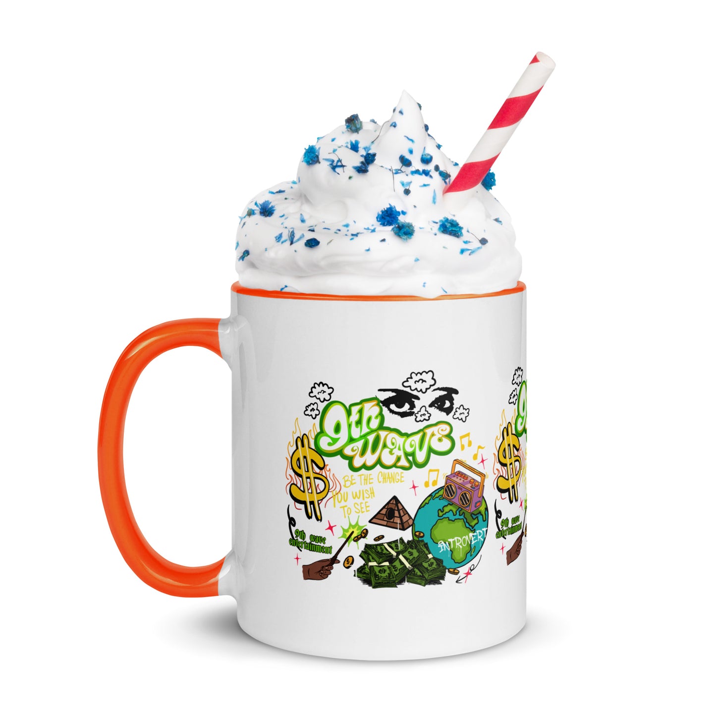 Ninth Wave Mug with Color Inside