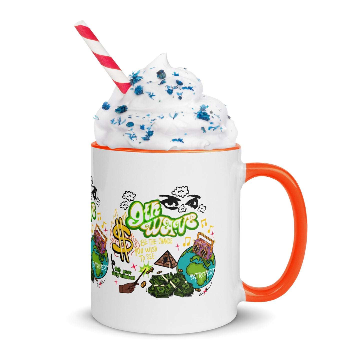 Ninth Wave Mug with Color Inside