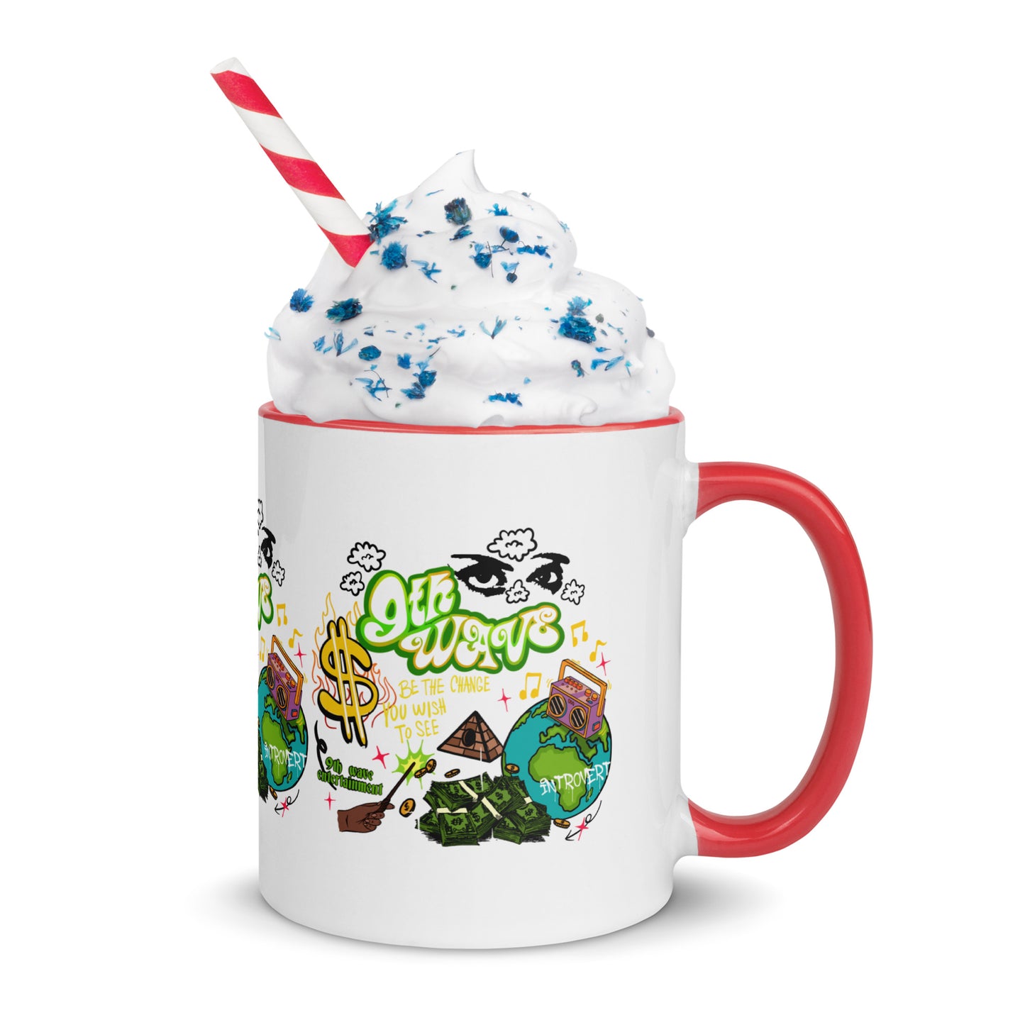 Ninth Wave Mug with Color Inside