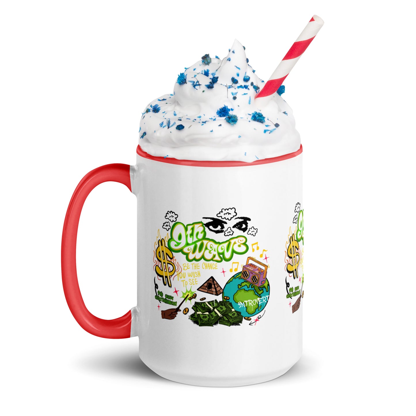 Ninth Wave Mug with Color Inside