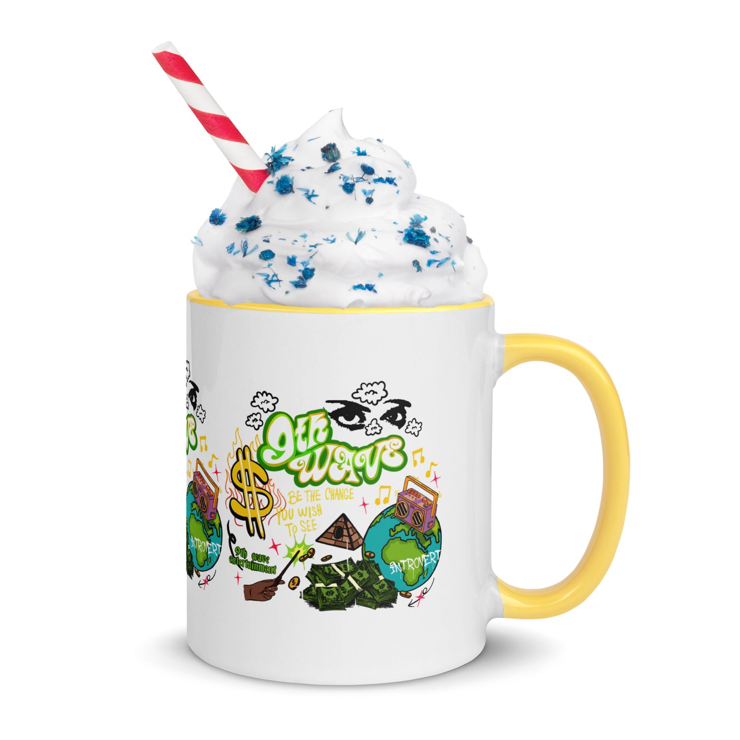 Ninth Wave Mug with Color Inside