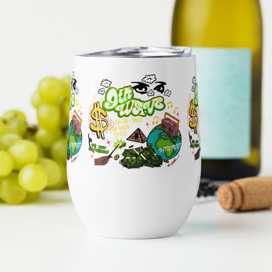 Ninth Wave Wine Tumbler