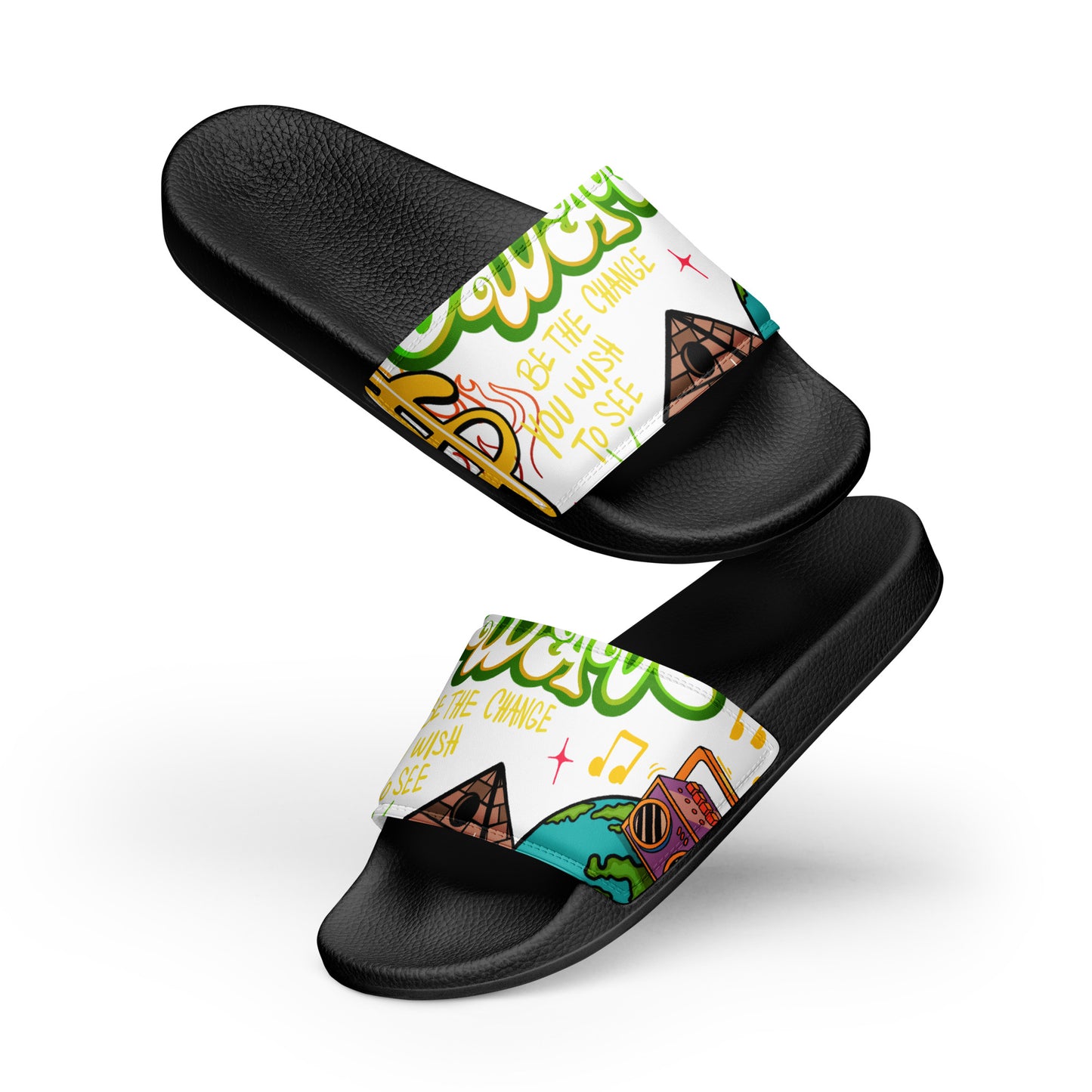 Ninth Wave Women's Be The Change Slides