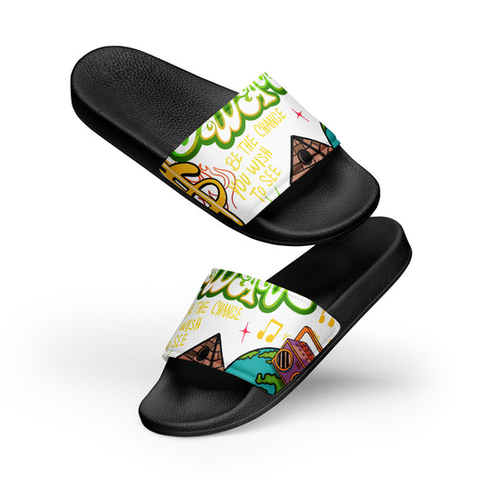 Ninth Wave Women's Be The Change Slides