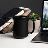 9th Wave Astronaut Black Glossy Mug
