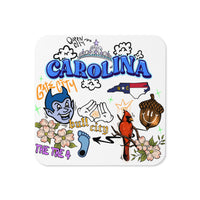 Carolina Spicy Cork-Back Coaster
