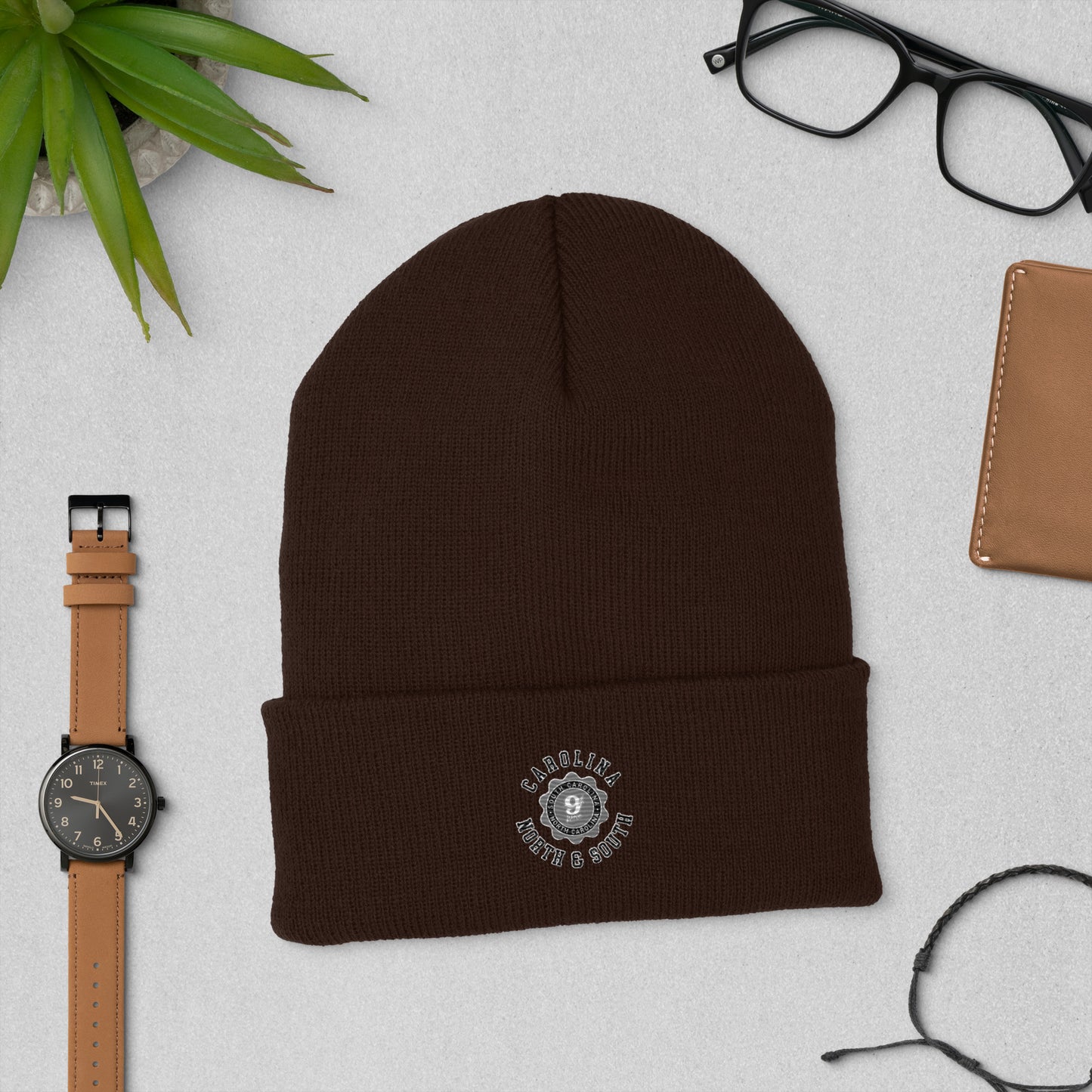 Carolina Cuffed Beanie
