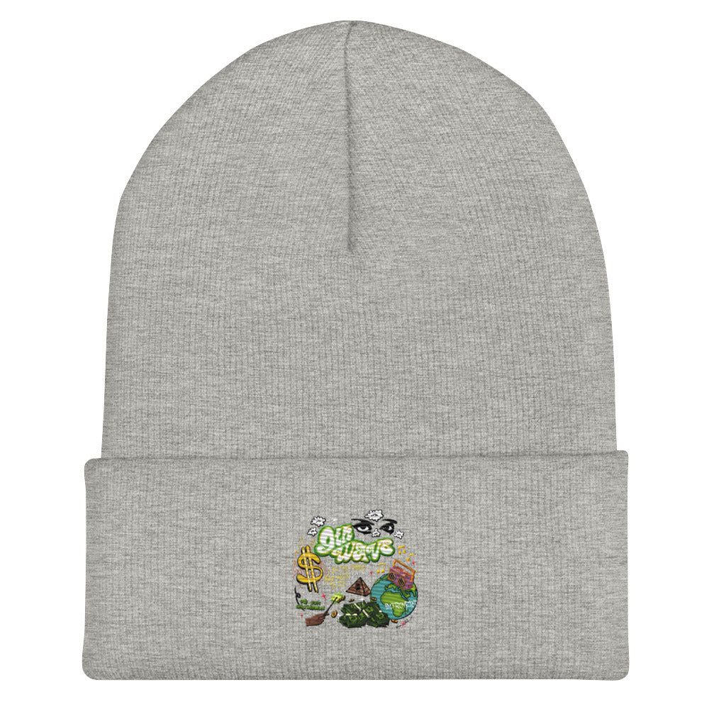 9th Wave Cuffed Beanie
