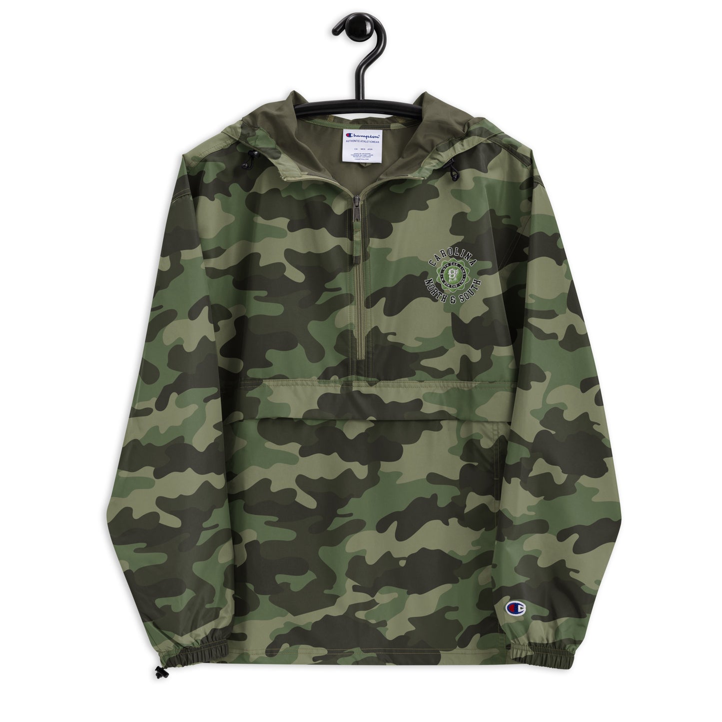 Carolina Embroidered Champion Packable Jacket