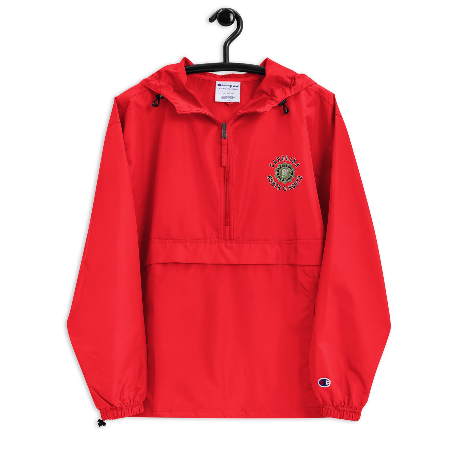 Carolina Embroidered Champion Packable Jacket