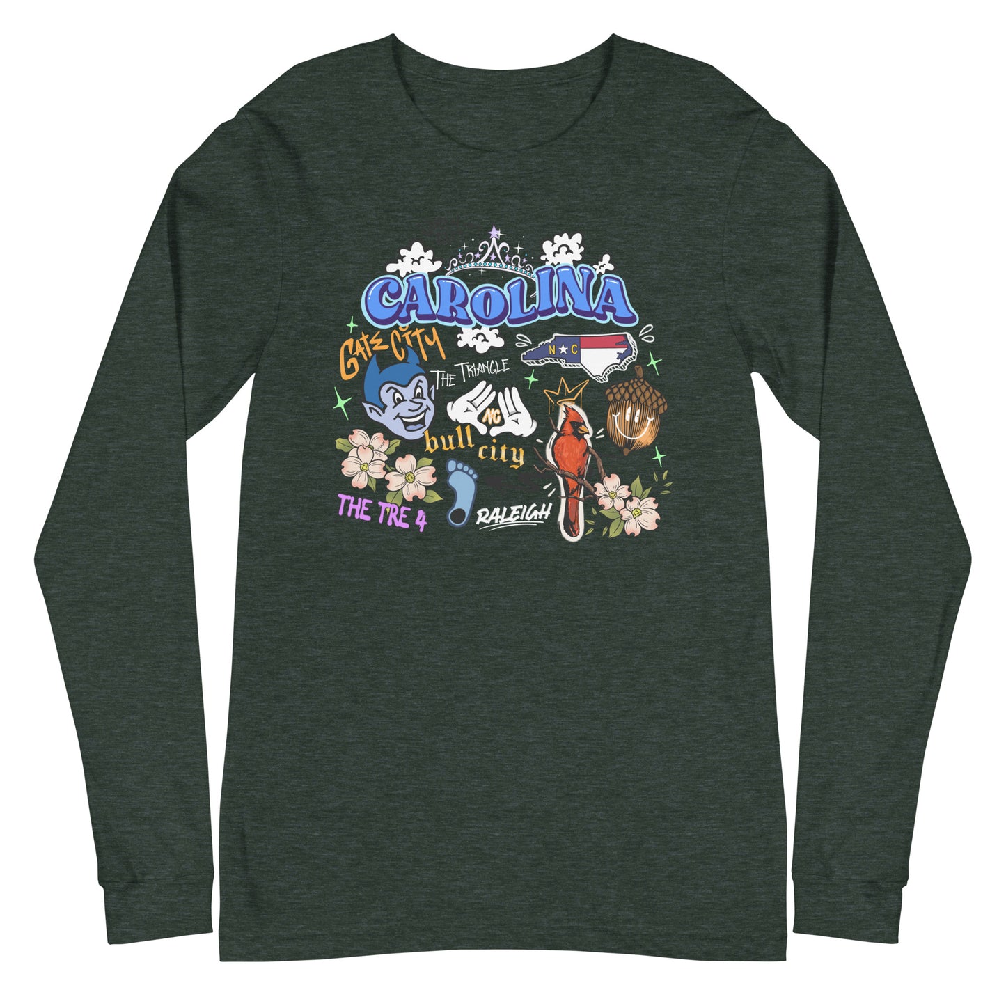 Carolina Spicy Unisex Long Sleeve Tee