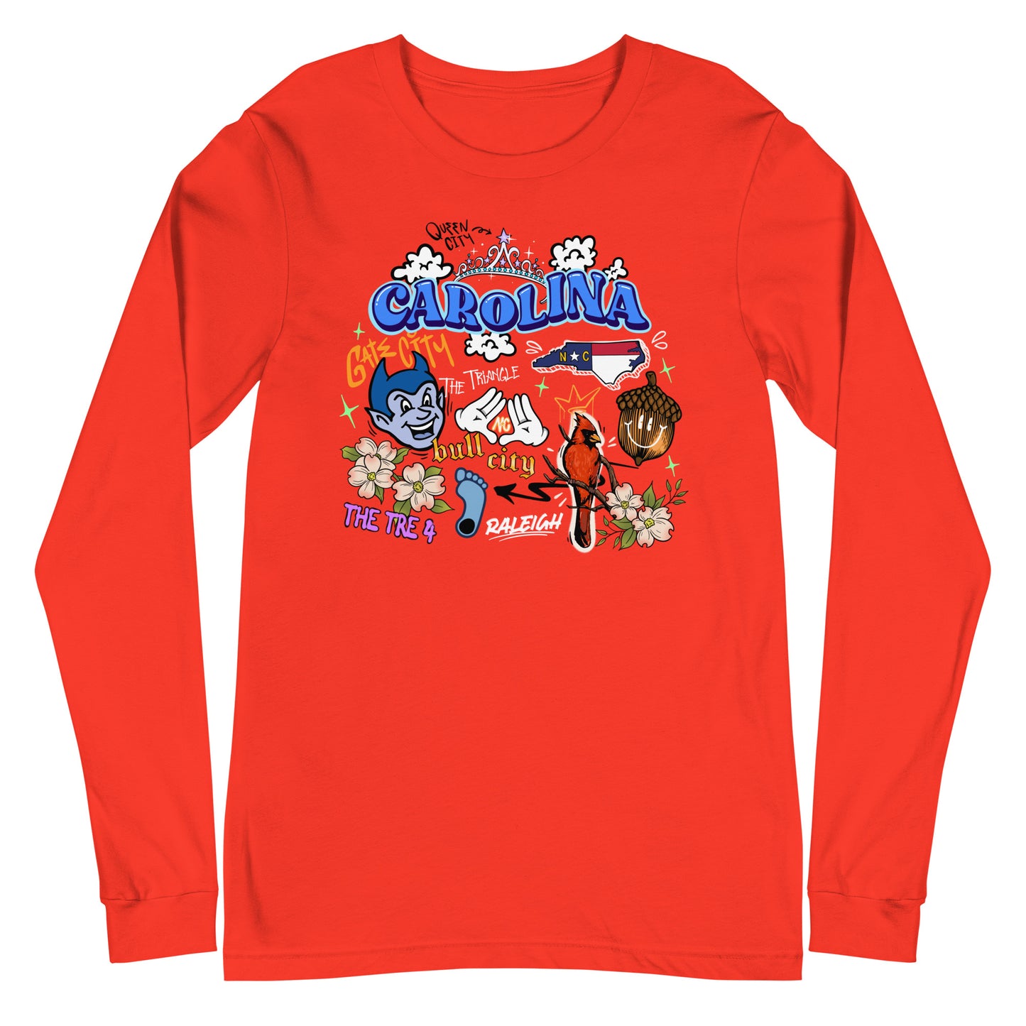 Carolina Spicy Unisex Long Sleeve Tee