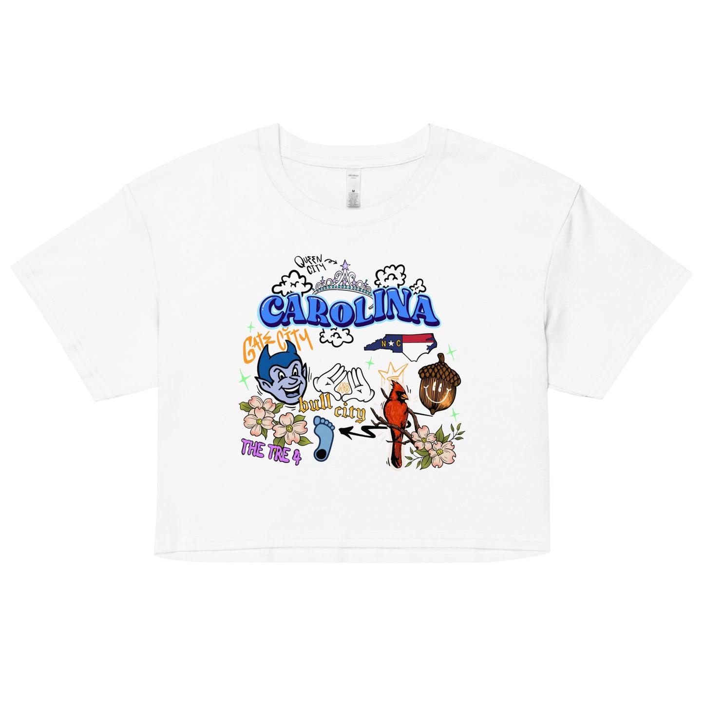 Carolina Spicy Women’s Crop Top