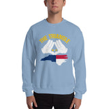 The Triangle, NC Sweatshirt | 9thwaveapparel - 9thwaveapparel