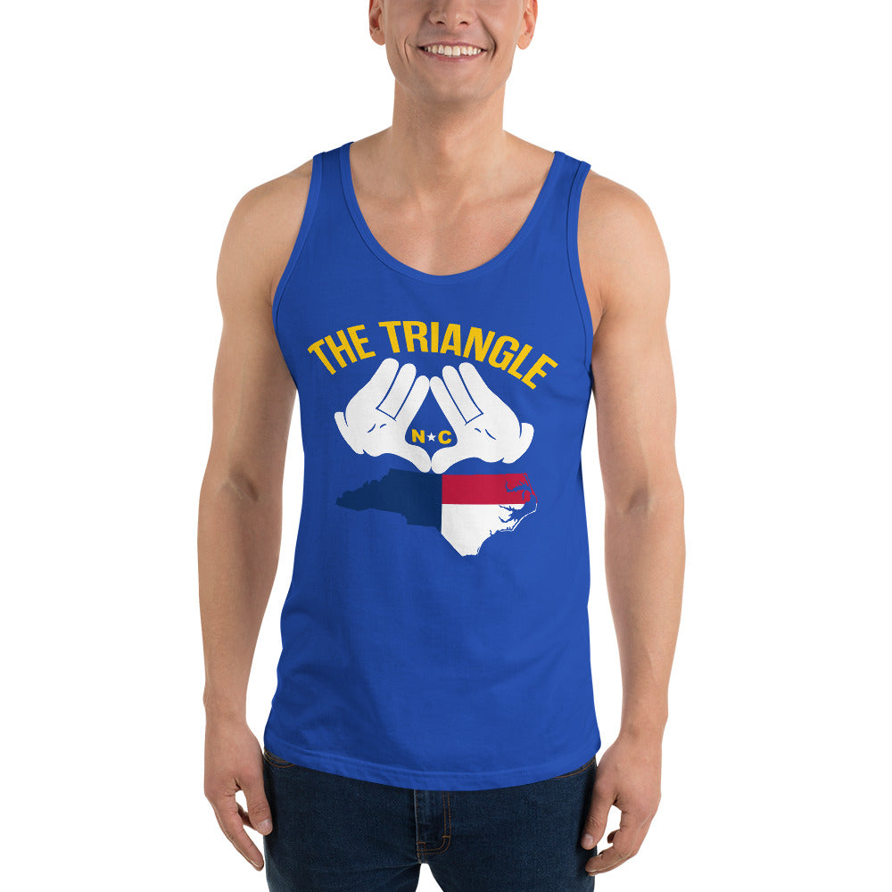 The Triangle NC Unisex Tank Top | 9th Wave Apparel