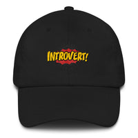Introvert Dame Dad Hat | 9thwaveapparel - 9thwaveapparel