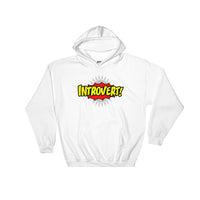 Introvert Dame Hooded Sweatshirt | 9thwaveapparel - 9thwaveapparel