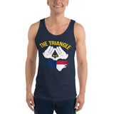 The Triangle NC Unisex Tank Top | 9th Wave Apparel