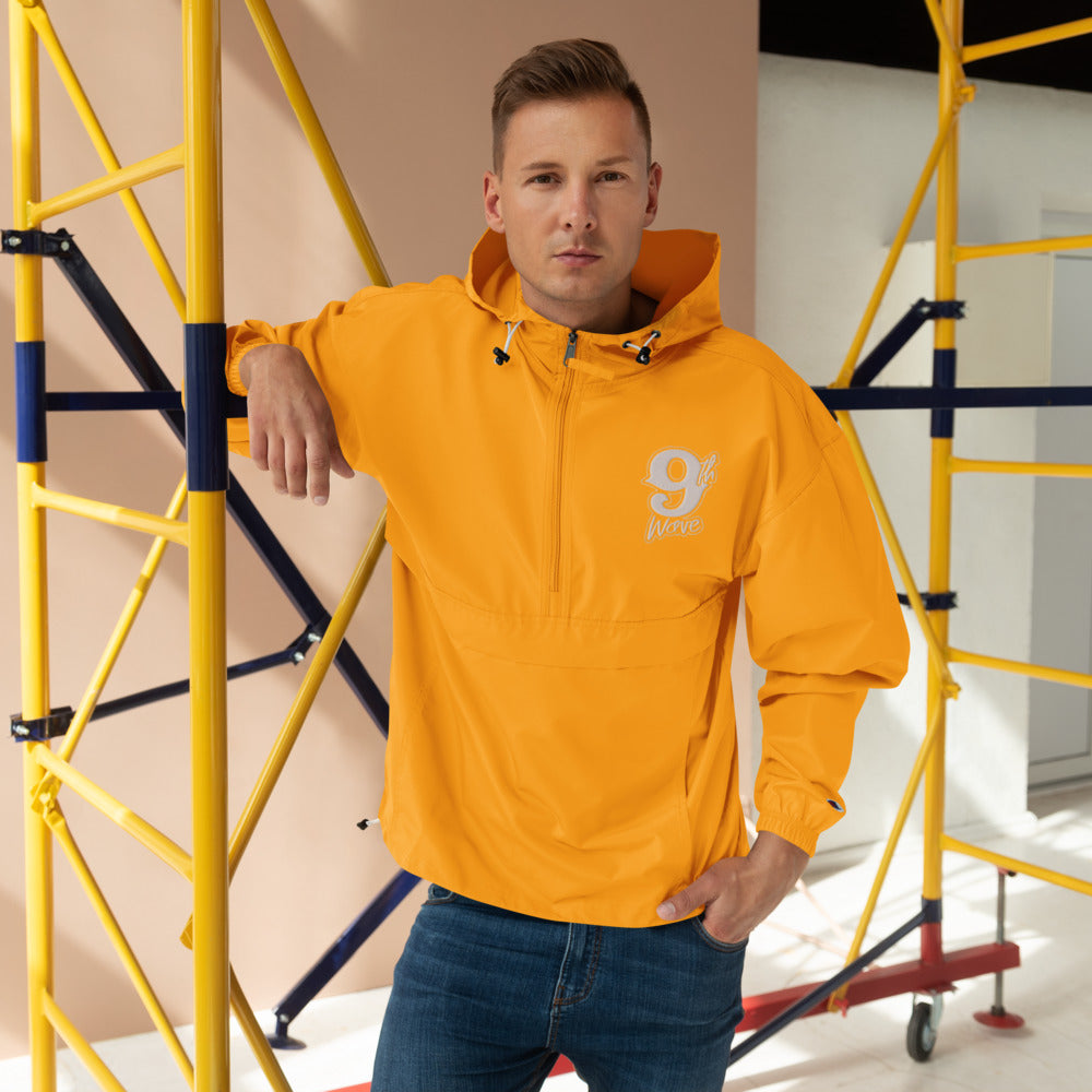 9th Wave Embroidered Champion Packable Jacket | 9th Wave Apparel - 9thwaveapparel