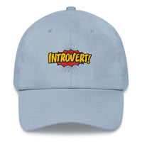 Introvert Dame Dad Hat | 9thwaveapparel - 9thwaveapparel