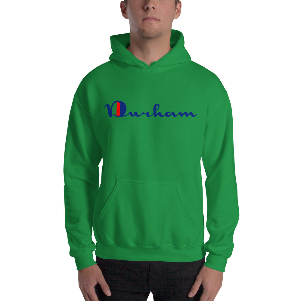 Durham, NC Hooded Sweatshirt | 9thwaveapparel - 9thwaveapparel