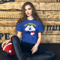 The Triangle NC Short-Sleeve Unisex T-Shirt | 9th Wave Apparel