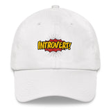 Introvert Dame Dad Hat | 9thwaveapparel - 9thwaveapparel